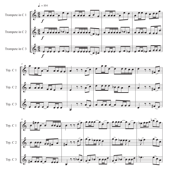 Intrada Partitur 1